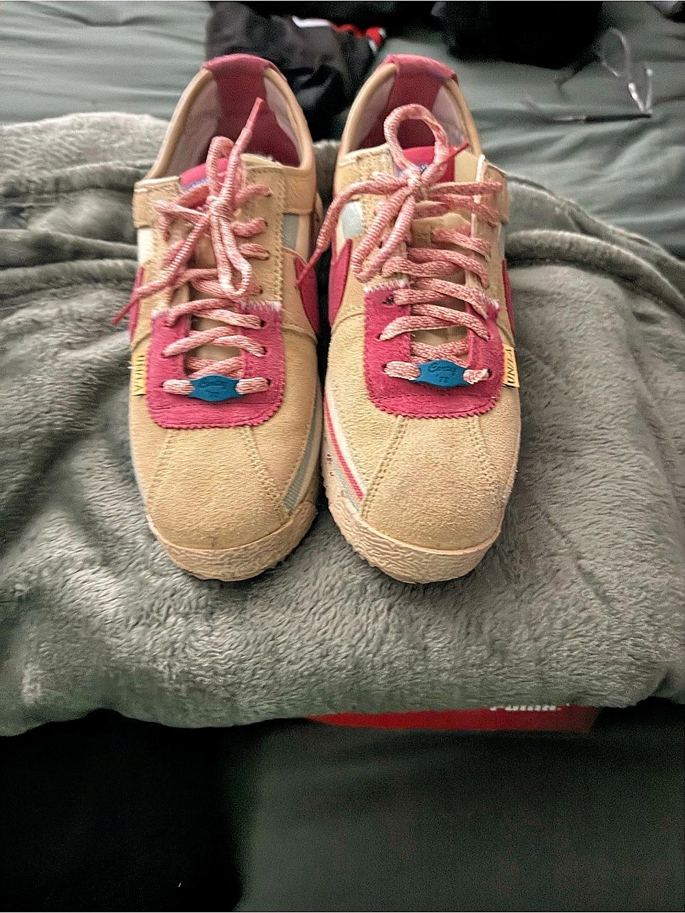 Nike Cortez SP Union Sesame Pink & Tan Sneakers